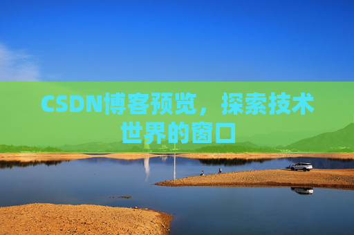 CSDN博客预览,探索技术世界的窗口